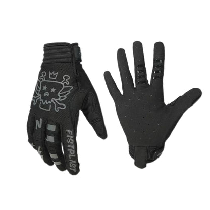 Skull & Bones Full Finger Touchscreen Riding Gloves