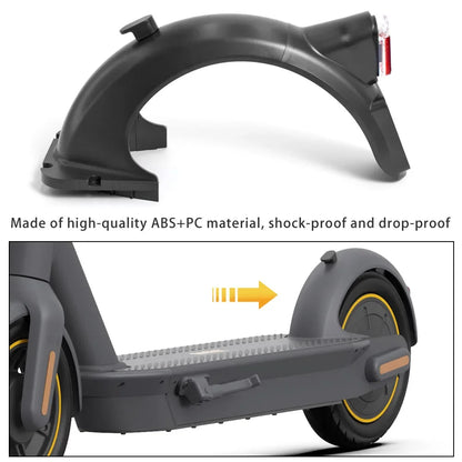 Segway Ninebot MAX G30/G30D Electric Scooter Rear Fender Mudguard with Taillight