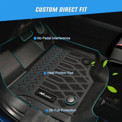Custom-Fit TPE All-Weather Floor Mats for Chevrolet Models
