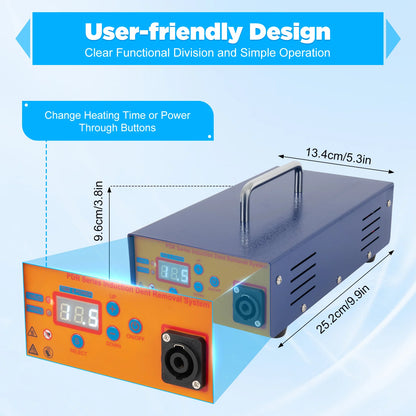 Machine de débosselage sans peinture par induction magnétique 1380W