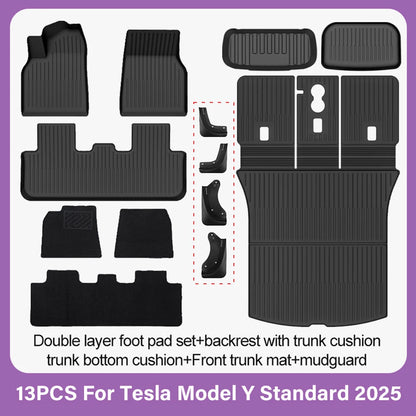 Tesla Model Y Juniper TPE Floor Mats
