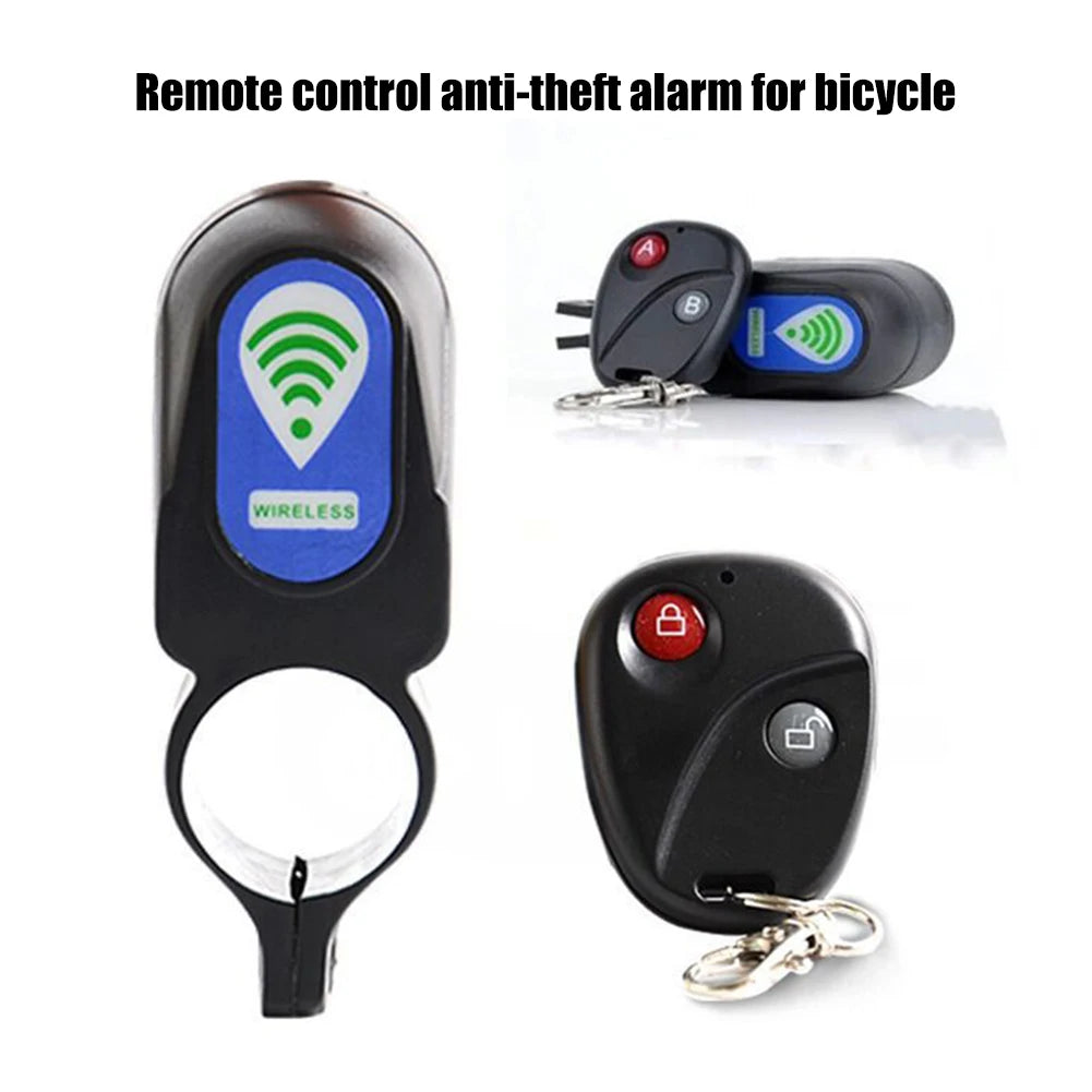 Wireless Bicycle Anti-Theft Alarm Bell with Remote Control