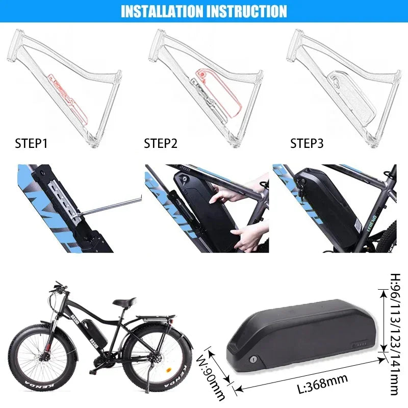 Bafang Mittelmotor 750W E-Bike Umbausatz
