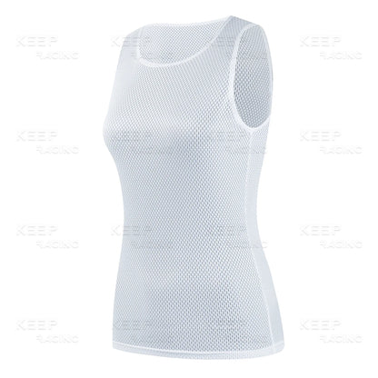 Women's Quick Dry Sleeveless Cycling Base Layer Vest