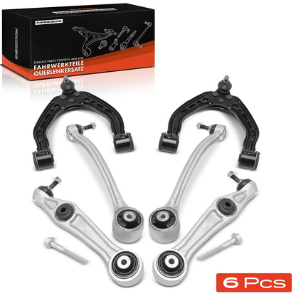 Tesla Model S Front Suspension Control Arm Kit, 6-Piece Set