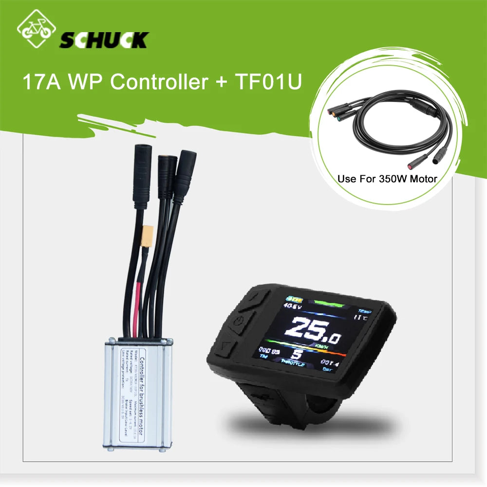 KT Waterproof Sine Wave E-Bike Controller – 36V/48V Brushless Motor Controller