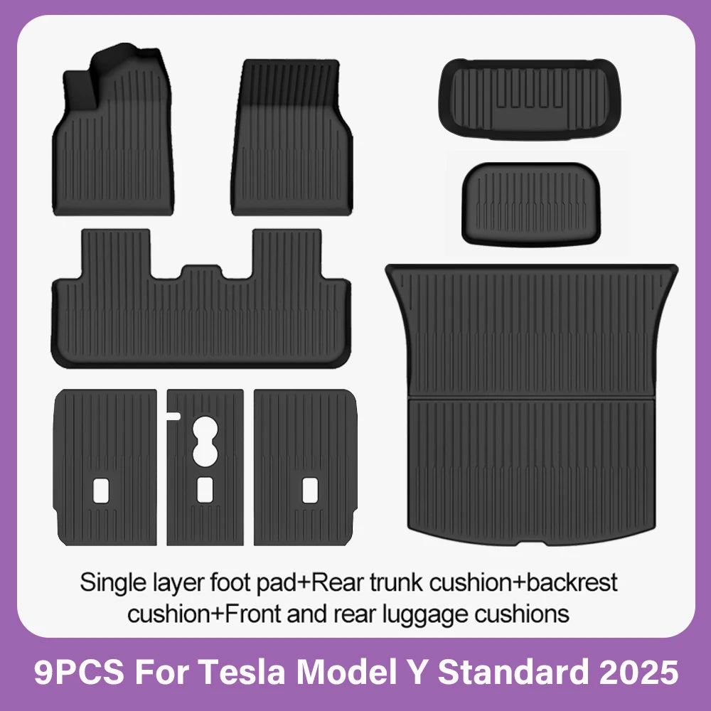 Tesla Model Y Juniper TPE Floor Mats