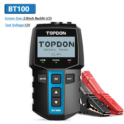TOPDON BT100 / BT200 Battery Tester