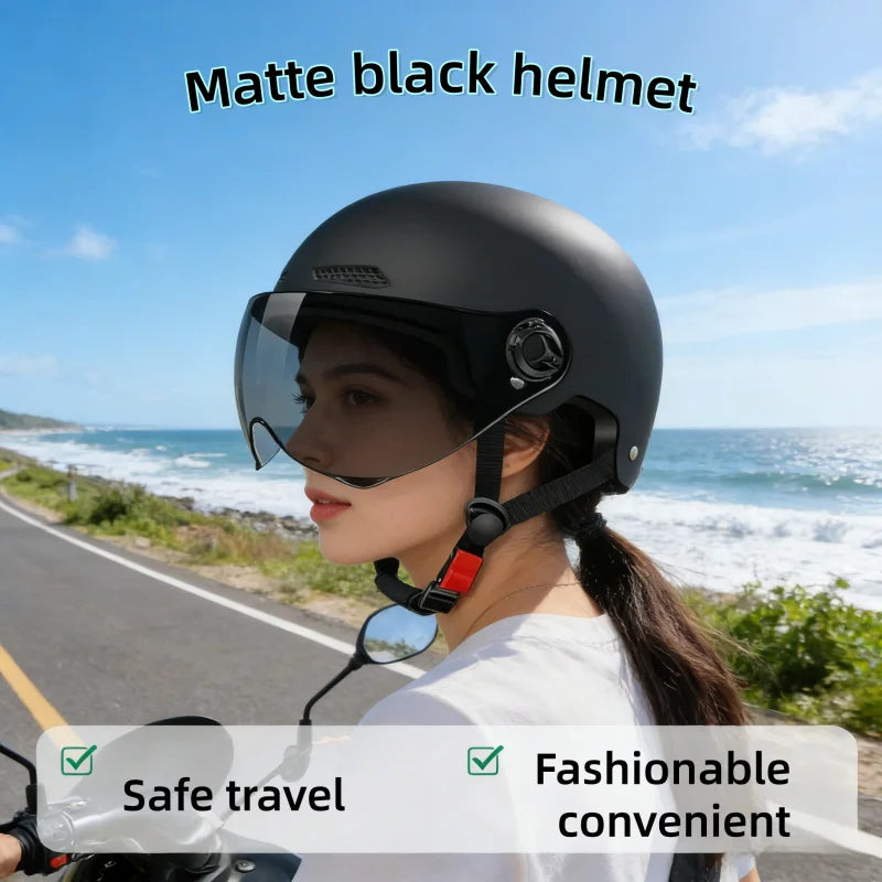 3C Certified Electric Bike & Scooter Half Helmet