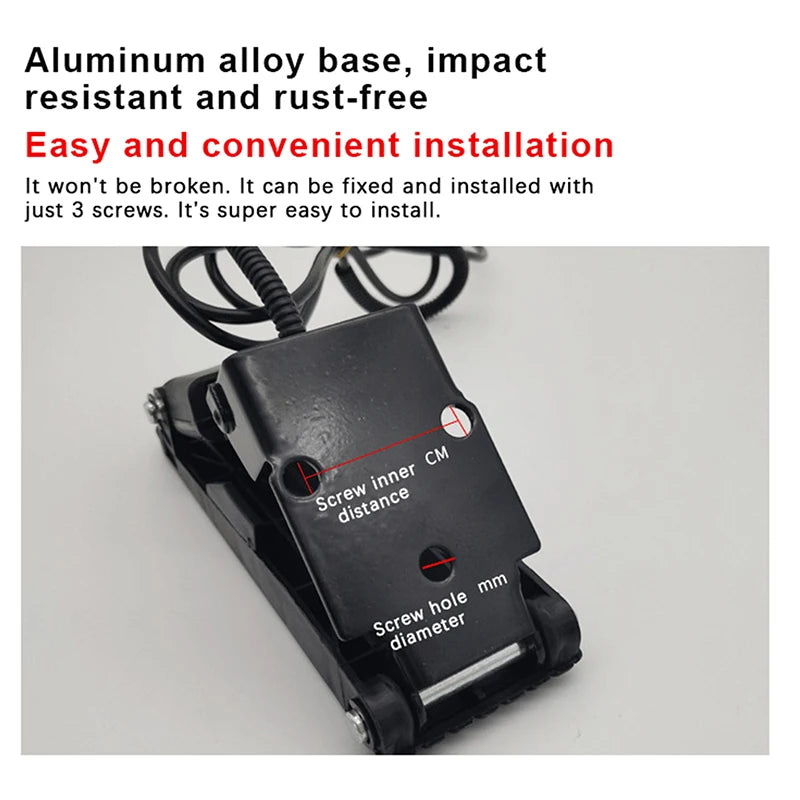 Universal Foot Pedal Throttle for Electric Bikes and Tricycles