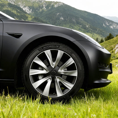 Tesla Model 3 18-Inch Performance Hub Caps 4-Piece Set