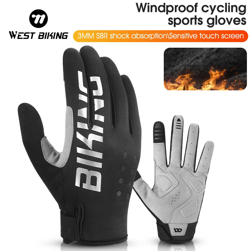 WEST BIKING Langfingerhandschuhe Herbst/Winter