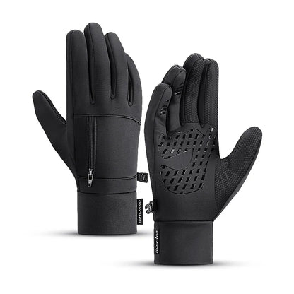 Winter-Touchscreen- und rutschfeste Fahrradhandschuhe