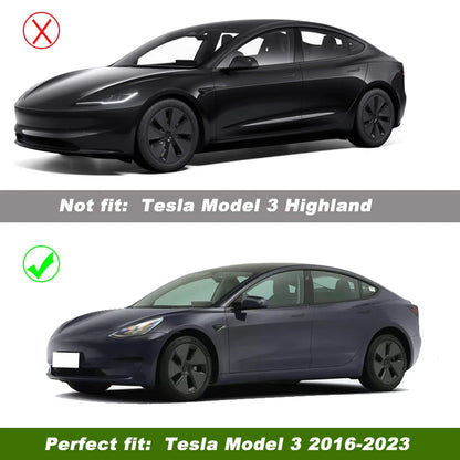 Tesla Model 3 18-Inch Performance Hub Caps 4-Piece Set