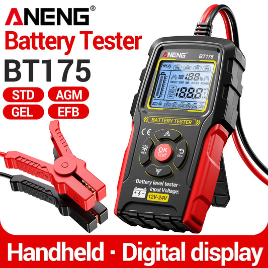 ANENG BT175 Vehicle Battery Analyzer 8–36V