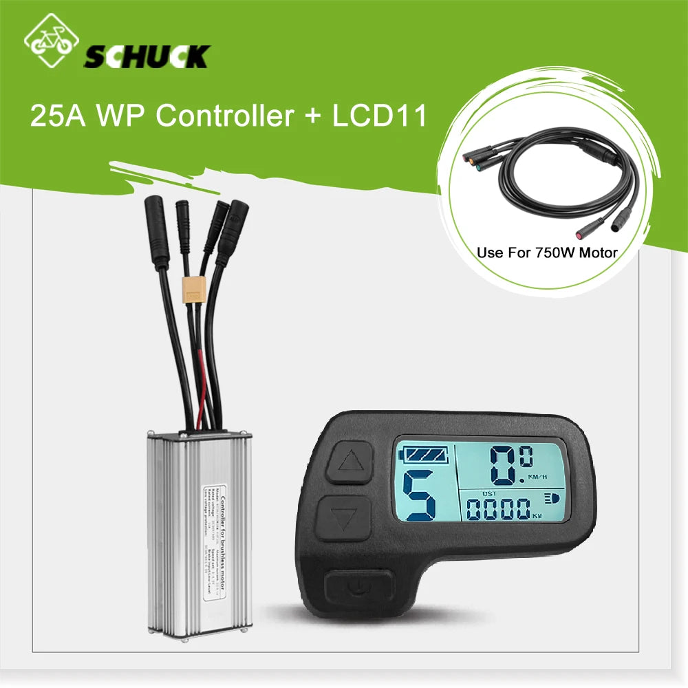 KT Waterproof Sine Wave E-Bike Controller – 36V/48V Brushless Motor Controller