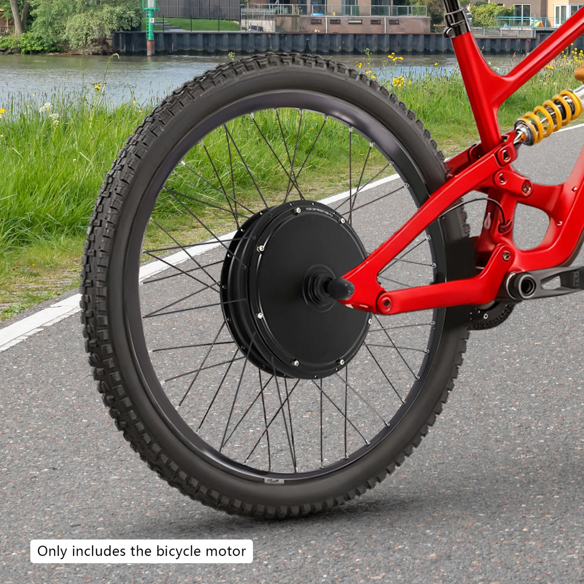 48V 1500W bürstenloser Hinterradnabenmotor für E-Bike-Umrüstungen