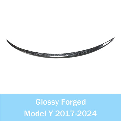 Tesla Model Y 2020-2024 Real Carbon Fibre Rear Spoiler