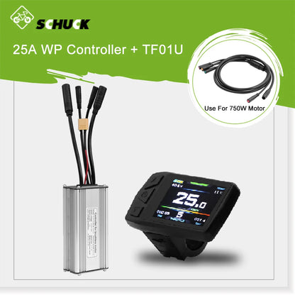 KT Waterproof Sine Wave E-Bike Controller – 36V/48V Brushless Motor Controller