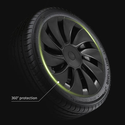 Tesla Model Y Juniper 19-Inch Smooth Style Hub Caps 2025–2026