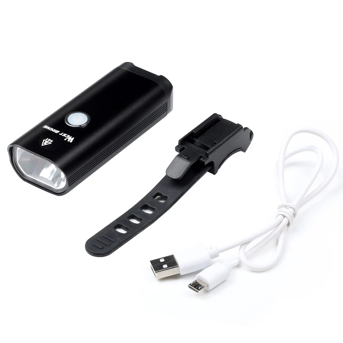 WEST BIKING USB wiederaufladbares LED-Fahrradlicht