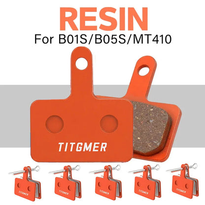 Harz-Scheibenbremsbeläge für hydraulische Shimano- und Tektro-Bremsen