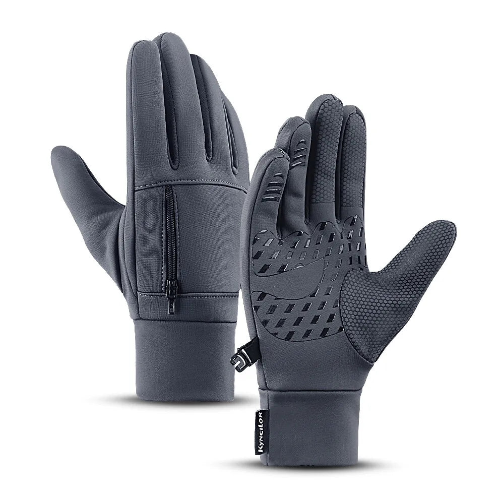 Winter-Touchscreen- und rutschfeste Fahrradhandschuhe