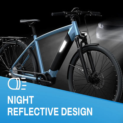 Reflektierende E-Bike-Akkuabdeckung – staubdicht und abnehmbar