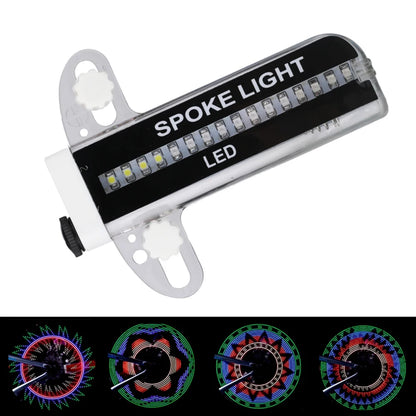 32 LED Bicycle Wheel Spoke Light – Colourful Waterproof Safety Flash Light