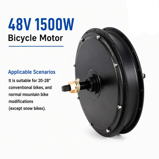 48V 1500W bürstenloser Hinterradnabenmotor für E-Bike-Umrüstungen