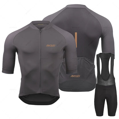 2025 Rvouei Pro Team Fahrradbekleidung Herren Neues Rennrad-Outfit Renntrikot Atmungsaktives Radsport-Trikot-Set Ropa Ciclismo Maillot