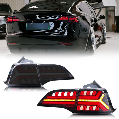 LED Tail Lights for Tesla Model 3 / Model Y 2017–2023