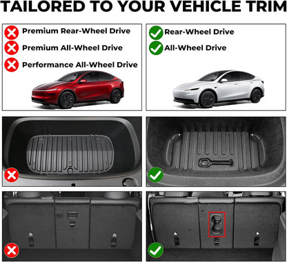 Tesla Model Y Juniper TPE Floor Mats