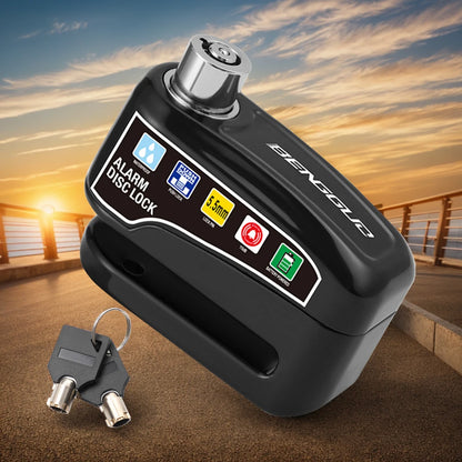 Bike Alarm Disc Brake Lock with Keys