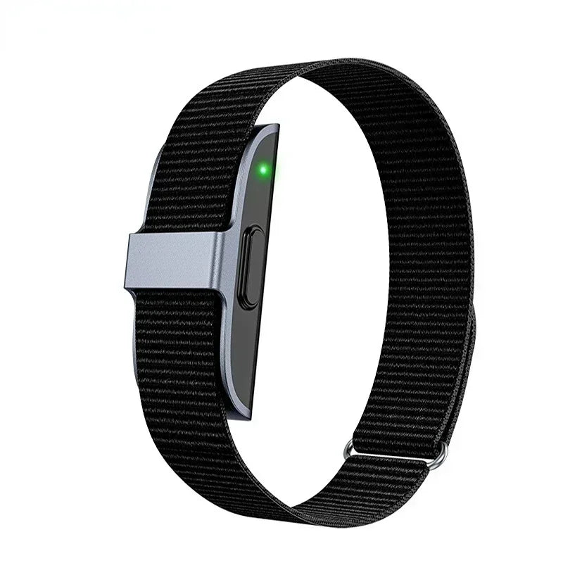 Bracelet connecté de fitness avec suivi de la fréquence cardiaque, de la SpO2 et de l'activité