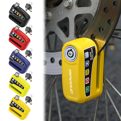 Bike Alarm Disc Brake Lock with Keys