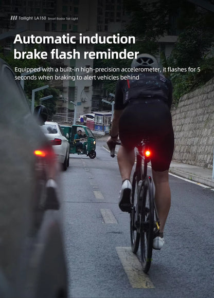CYCLAMI LA150 Smart Radar Bike Tail Light