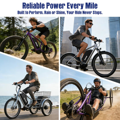 Kit de conversion pour vélo électrique à moteur pédalier BAFANG 48V 500W 750W 1000W