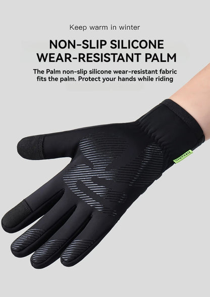 GTUBIKE Winter Waterproof Touchscreen Cycling Gloves