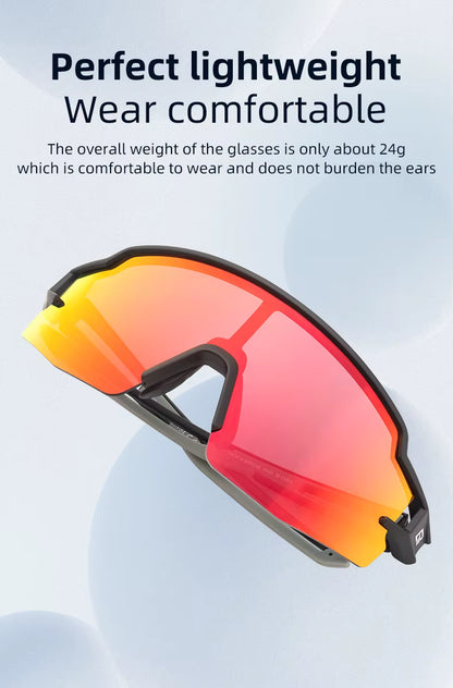 ROCKBROS UV400 Photochromic Polarized Cycling Glasses