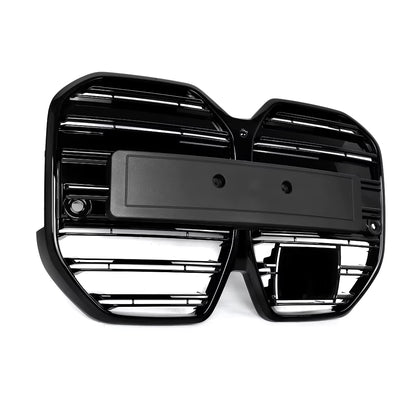 Grille Magickit pour BMW Série 4 G26 i4 Gran Coupe eDrive35 40 M50 2022 2023 2024, grille d'admission d'air supérieure de pare-chocs avant, noir brillant