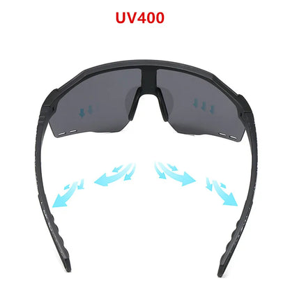 Cycling Sunglasses UV400 Sports Eyewear for Road & Mountain Biking