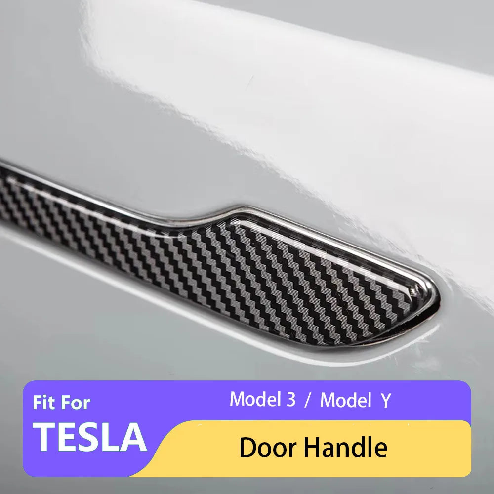 Tesla Model 3 Highland / Model Y Türgriff-Abdeckungen, 4-teiliges Set