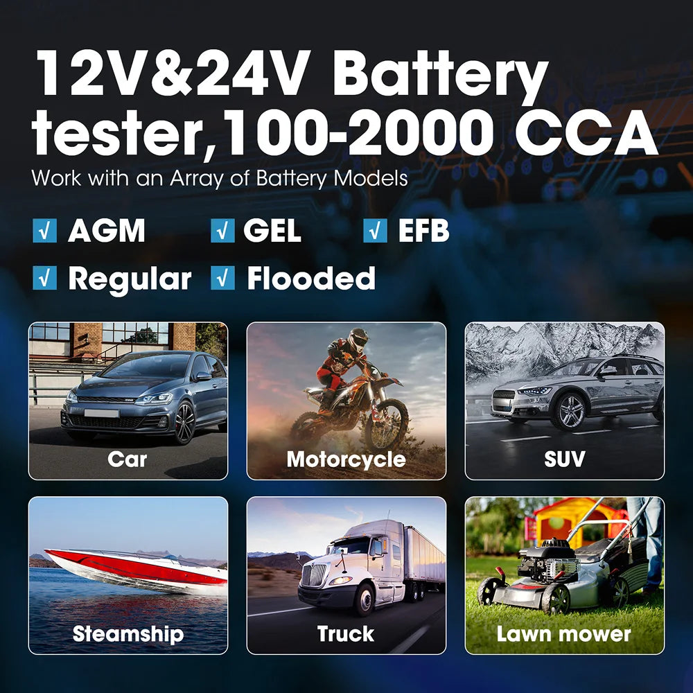 TOPDON BT100 / BT200 Battery Tester