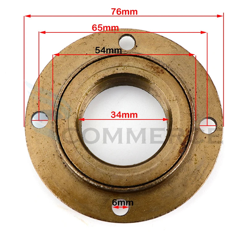 25H 80T Kettenrad und Freilaufadapter für Hinterrad