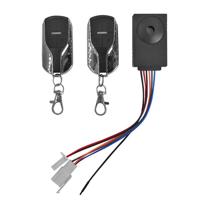 Anti-Theft Alarm System with Dual Remote Control for E-Scooters & E-Bikes