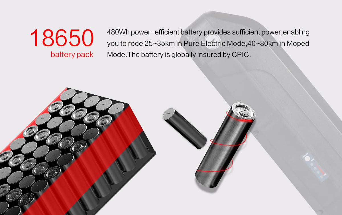 SAMEBIKE SY96-II Elektrofahrrad