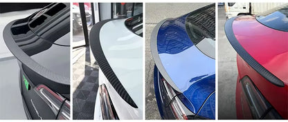 Tesla Model Y 2020-2024 Real Carbon Fibre Rear Spoiler