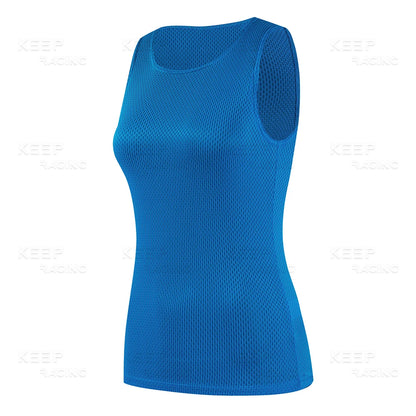 Women's Quick Dry Sleeveless Cycling Base Layer Vest