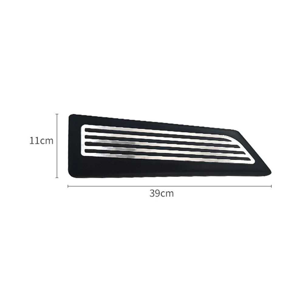 Tesla Model 3 / Model Y Stainless Steel Driver Footrest